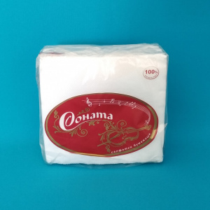 Салфетка "Соната" (50л.) (белая) (28)