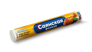Фольга "Саянская" 290мм*40м, 14мкм "Запекание" (О40П-290х15) (15)