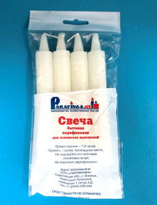 Свечи парафиновые бытовые 40гр. (арт.004088) (4/104)