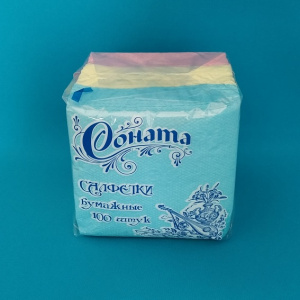 Салфетка "Соната" (100л.) (.бутерброд) (16) (безнал)