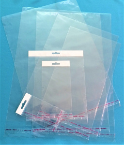Пакет с клеевым клапаном 35*45+5, 35 мкм РР без печати (У) (100/500)