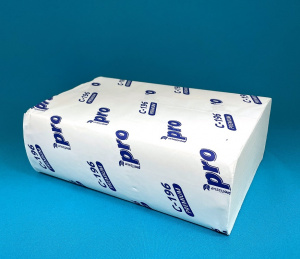 Полотенца бумажные PROtissue 2сл. (Z-сложение) (190л/уп) (арт. С196) (15)