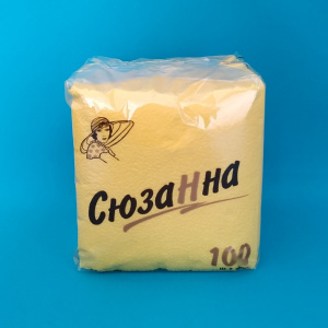 Салфетка "Сюзанна" (100л.) (желтые) (8)