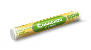 Фольга "Саянская" 290мм*40м, 11мкм "Классическая" (У40П-290х15) (15)
