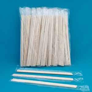 Палочки для еды в инд. упаковке бамбук. 20см (100пар./уп) (401-862) (20)