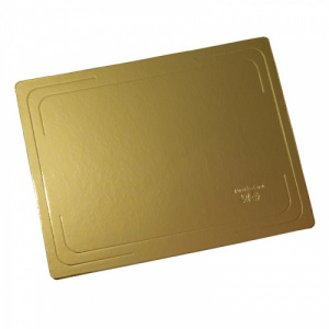 Подложка 300*400 усиленная золото/жемчуг 3,2 мм (411-128) (20)